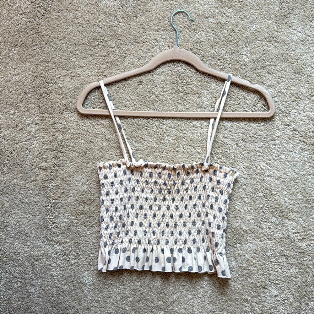 Wasabi Mint Cropped Tank Top